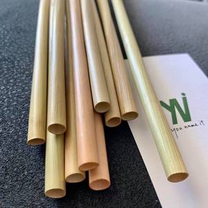 หลอดดูดทำจากกระดาษย่อยสลายได้หลอดหญ้าหลอดไม้ไผ่แบบใช้แล้วทิ้ง - Product Image 5