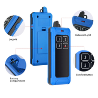 Interrupteur de télécommande de porte de garage haute puissance 4 canaux 30A DC12V-48V avec récepteur RF et portée de 10-300m pour moteurs
