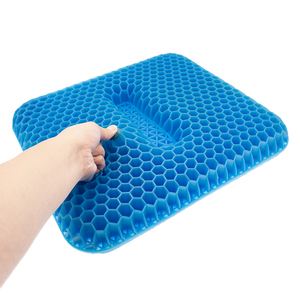 เบาะรองนั่งทรงสี่เหลี่ยมทำจากเจลทำความเย็นสำหรับเก้าอี้รถมอเตอร์ไซค์รถ - Product Image 5