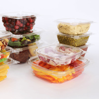 Barquettes alimentaires en PP DC-P0016 – Vente en gros – Petites boîtes repas noires jetables Zhangzhou personnalisables pour supermarchés et produits frais
