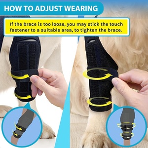 Rodillera de pierna de perro canina para displasia de cadera delantera y trasera para lesiones de codo y estabilidad de pérdida de artritis - Product Image 4