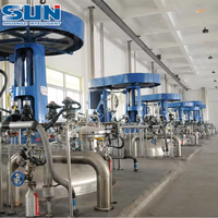 Bioréacteur industriel en acier inoxydable SUN 1000L pour la fermentation et l'extraction, avec contrôle PLC et fonctionnement automatique