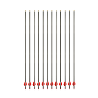 Flèches de chasse de haute qualité, aubes 3K perspectives, flèche de chasse à arc composé de 0.245 pouces ID