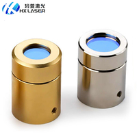 Capuchon de protection pour connecteur laser à fibre HXLASER QBH, cache anti-poussière pour fenêtre de sortie, compatible avec les sources laser IPG Raycus Max pour machine de découpe