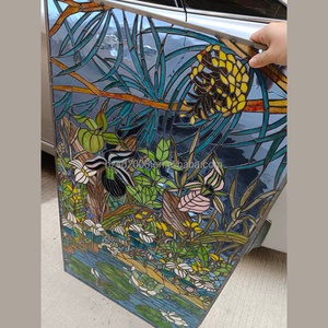 กระจกสีลายคริสตจักรสไตล์ยุโรปแบบกำหนดเองจากจีน สำหรับประตู หน้าต่าง ผนัง ตกแต่งผนังแบบม่าน โครงสร้างแข็งแรง - Product Image 3