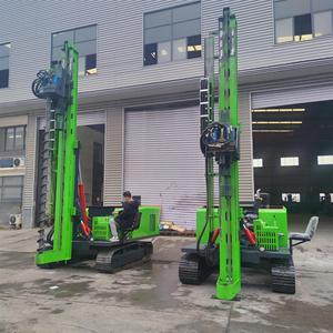 Pile driver hydraulique 85 avec deux moteurs pour travaux de fondation solaire - Product Image 3