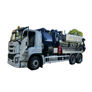 Camion de nettoyage des égouts combiné Isuzu Giga 304 Supersucker avec dispositif de purification des eaux usées et système de nettoyage par jet d'eau - Product Image 1