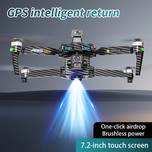 Dron AE60 Ultra Alta Calidad <span class=keywords><strong>GPS</strong></span> con Cámara Profesional <span class=keywords><strong>4K</strong></span> Larga Distancia 3 Ejes Gimbal 10km FPV Dron Pantalla Táctil <span class=keywords><strong>Barato</strong></span> - Product Image 5