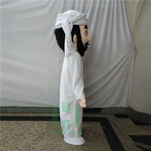 Costumes de fête de carnaval, <span class=keywords><strong>pas</strong></span> <span class=keywords><strong>cher</strong></span>, Costume d'<span class=keywords><strong>halloween</strong></span>, garçon arabe, hommes arabes, mascotte - Product Image 2