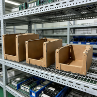 Boîte pliable empilable en HDPE personnalisable |   Service de découpe professionnel |   Pour le stockage des vêtements et le tri en entrepôt