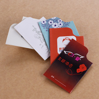 Sobres para Tarjetas de Llave de Papel Grueso Impresos Personalizados, Porta Tarjetas de Bienvenida para Hoteles, Bolsas de Papel Promocionales para Habitaciones Estándar