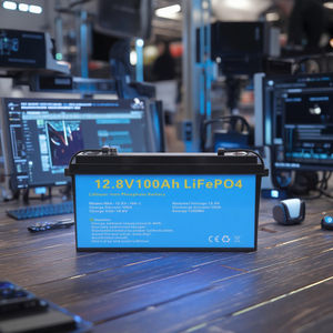 EU Stock глубокий цикл 12 В 24 В 50Ah 100Ah 200Ah LiFePO4 литий-ионные перезаряжаемые солнечные батареи системы хранения с BMS - Product Image 6