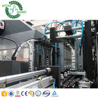 Machine de moulage par soufflage de bouteille de boisson gazeuse à quatre cavités 4000b/h eau gazeuse thé yaourt lait de soja 30ml 50ml 100ml 10cl