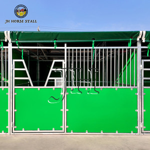 Establos Portátiles Temporales Ligeros, Económicos, de Bajo Precio, para Interiores y Exteriores, Paneles para Establos de Caballos con Techo - Product Image 2