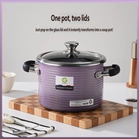 Autocuiseur en acier inoxydable émaillé avec panier vapeur et pot intérieur, personnalisable (logo, couleur, taille) pour la cuisine domestique ou comme cadeau