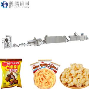 Nueva Maquinaria para Hacer Snacks Inflados sin Freír, con Motor Automático, de Acero Inoxidable, Línea de Producción de Snacks de Granos de Alta Eficiencia - Product Image 1