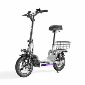 Trottinette électrique pour adultes HEZZO avec batterie au lithium, pliable, à deux roues, moteur sans balais de 500 W/750 W, autonomie de 45 km, vitesse de 32 km/h - Product Image 5