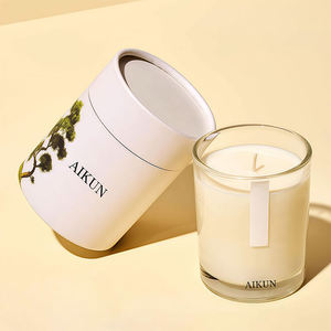 Bougie parfumée AIKUN pour soirée romantique, bougie en cire de soja de luxe à la rose et au jasmin, pour un cadeau d'anniversaire et <span class=keywords><strong>une</strong></span> ambiance sensuelle - Product Image 3