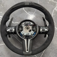 Volant en fibre de carbone avec LED pour BMW F30 F10 M2 M3 M4 M5 M6 X5M X6M F35 F22 F18 F07 F32 Accessoires de voiture