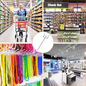 EWANG Peg <b>Board</b> Slatwall Display Hook Metal Display Pegboard <b>Hanging</b> Hook for Display - Product Image 5