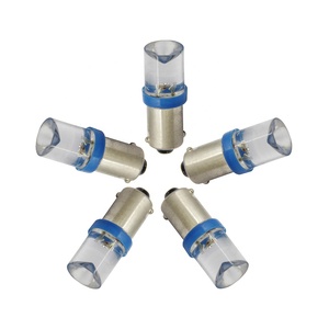 ออโต้ดราก้อนส์ สีฟ้า ไม่กระพริบ ป้องกันแสงสะท้อน AC 6.3V เลนส์เว้า Ba9s # 44 # ไฟ LED 47 ดวงสำหรับเครื่องเกมพินบอล - Product Image 3