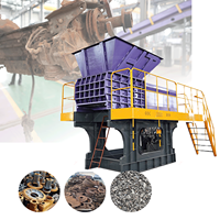 Machine industrielle de broyage du fer foncié pour blocs de fonte et ferraille de fonderie