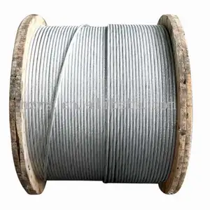 China 7/3.05mm messenger wire/steel wire strand/steel cable