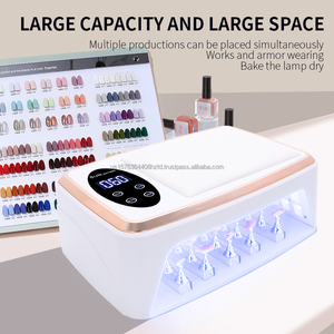 Nail salon one-click <b>timer</b> infrared smart sensor hand rest nail <b>lamp</b> detachable large capacity quick-dry <b>lamp</b> for press-on nails - Product Image 1