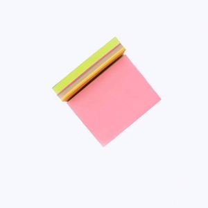 ขายส่ง สมุดโน้ตแบบมีกาวในตัว คุณภาพสูง ขายดี 100 แผ่น หลายสี แบบกำหนดเองได้ - Product Image 2