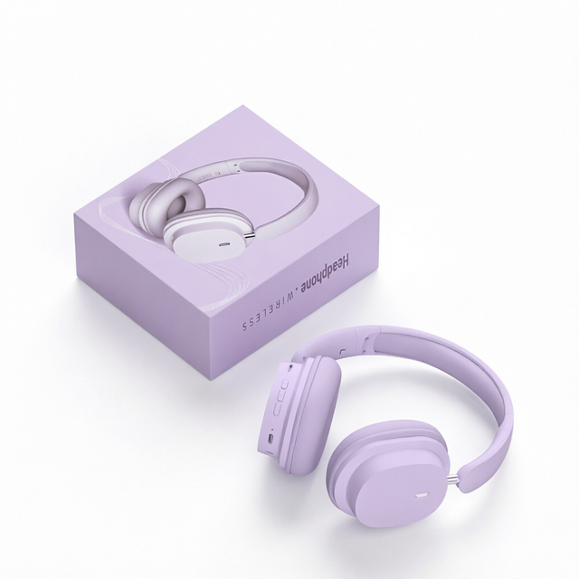 Custom Brand JL Wireless Over-Ear Headphones Foldable Noise Cancelling Super Bass Sports Travel Made Leather Mobile Phone Use