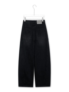 YUANBOFEI <span class=keywords><strong>Pantaloni</strong></span> <span class=keywords><strong>Cargo</strong></span> Casual in Denim a Vita Media, Traspiranti, con <span class=keywords><strong>Jeans</strong></span> Bootcut a Gamba Larga, Floreali, Morbidi, Stile Retrò - Product Image 2