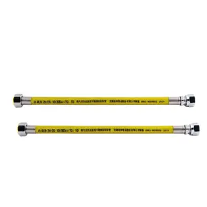 10mm yellow high pressure flexible PVC air hose/gas hose
