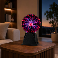 Lampe à plasma à commande tactile de qualité stable pour commande en gros, idéale pour les boutiques de cadeaux, la décoration de la maison et les fêtes