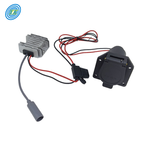 Adaptateur Starlink Mini, câble d'alimentation 1M, prise de remorque 7 voies, convertisseur DC-DC 12V 24V vers 30V 3.5A avec prise femelle 0.2M pour voiture - Product Image 1