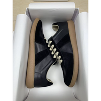 Chaussures de marque de qualité supérieure en cuir véritable, plates et décontractées pour hommes et femmes, sportives, élégantes, à lacets, confortables pour la marche