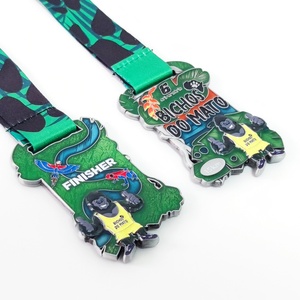 Fabricante de Medallas, Diseño al por Mayor, Medallas Deportivas de Aleación de Zinc, Premio 3D en Oro, Medalla de Maratón, Medalla Personalizada de Gorila - Product Image 3
