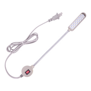 LED <b>Sewing</b> <b>Machine</b> Light 20 LED Beads Flexible Neck White Light AC Power Supply For <b>Sewing</b> <b>Machine</b> Work Lighting - Product Image 1