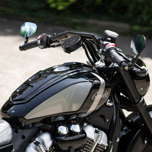 Autocollant de protection pour réservoir de carburant de moto, autocollant ABS noir de haute qualité, rénovation/mise à niveau BENDA Rock 250 - Product Image 5
