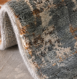High Quality Contemporary Hand-Knotted Modern Wool Rug with Abstract Pattern for Living Room & Modern Interior - Product Image 2