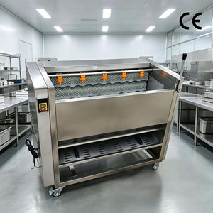 Machine à laver les légumes à <span class=keywords><strong>prix</strong></span> d'usine, brosse à éplucher le manioc, machine à nettoyer les pommes de terre - Product Image 1