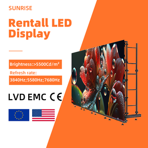 P2.604 p3.91 trong nhà Màn hình <span class=keywords><strong>LED</strong></span> nền sân khấu Backdrop Slim <span class=keywords><strong>LED</strong></span> hiển thị kỹ thuật số bên trong đường cong bức tường video cho đám cưới triển lãm thương mại - Product Image 1