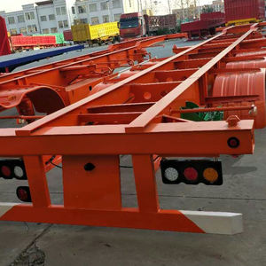 3 As Roda Kerangka 20 40 Persegi Kotak Pengangkat Sisi Loader Digunakan 40 Kaki Kontainer Trailer untuk Dijual Di Peru - Product Image 6