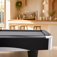 Kit de rechapage gris ardoise pour table de billard avec retour de balles, style moderne