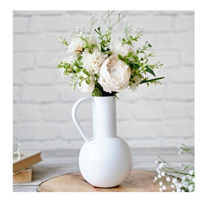 Pot de fleur tendance de l'industrie Design moderne Métal Fer Taille personnalisée Forme Couleur Utilisations dans la décoration intérieure - Product Image 2