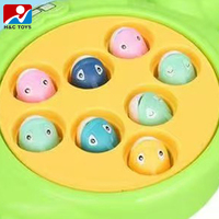 Jeu de pêche électrique en forme de crabe à un dollar : stimule la coordination œil-main et la concentration pour les enfants