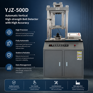 Détecteur de boulons numérique automatique YJZ-500D, instrument de <span class=keywords><strong>mesure</strong></span> de <span class=keywords><strong>force</strong></span> et de couple pour fixations verticales haute résistance, dispositif de test - Product Image 2