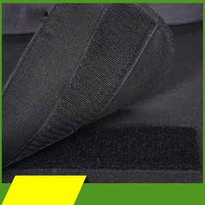 Doble seguro poliéster negro personalizado táctico PE aramida otro equipo de defensa personal Placa de protección portador chaleco táctico - Product Image 2