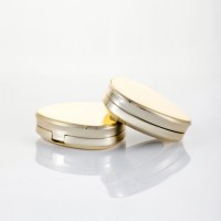 Kotak Kemasan Kosmetik Segitiga A728 untuk Concealer, BB Cream, CC Cream, Air Cushion dengan Cermin, Warna Nude, Harga