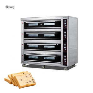 <span class=keywords><strong>Horno</strong></span> de <span class=keywords><strong>pan</strong></span> Baguette de 4 capas de alta resistencia, lujoso, con 16 bandejas de Gas, Modular, doméstico - Product Image 1