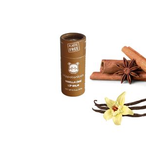 Delicioso Bálsamo Labial de Menta y Vainilla en Tubo de Cartón Ecológico, Humectante Labial Vegano de 0.3 Oz, Sin Plástico, Para el Cuidado Diario - Product Image 4